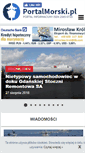 Mobile Screenshot of portalmorski.pl